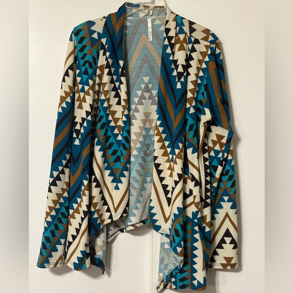 Tribal Chevron Cardigan